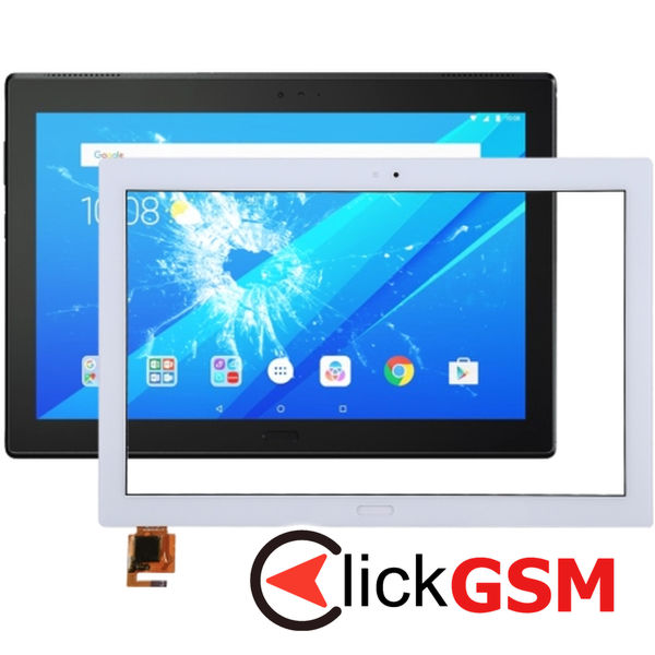 Piesa Piesa Sticla Cu Touchscreen White Lenovo Tab4 10 Plus 4nkv