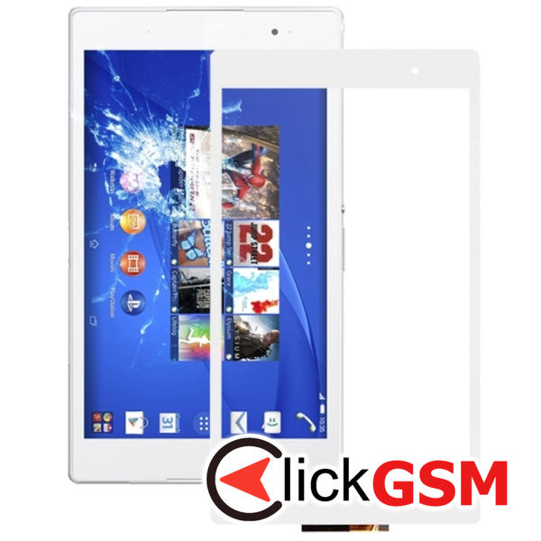 Piesa Sticla Cu Touchscreen White Sony Xperia Z3 Compact 211z