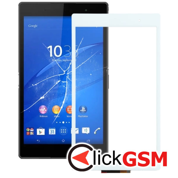 Piesa Sticla Cu Touchscreen White Sony Xperia Z3 Tablet Compact 2wbu