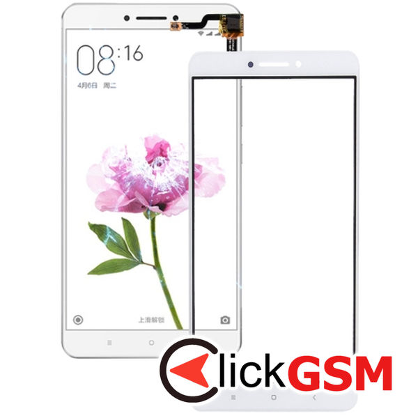 Piesa Sticla Cu Touchscreen White Xiaomi Mi Max 262m