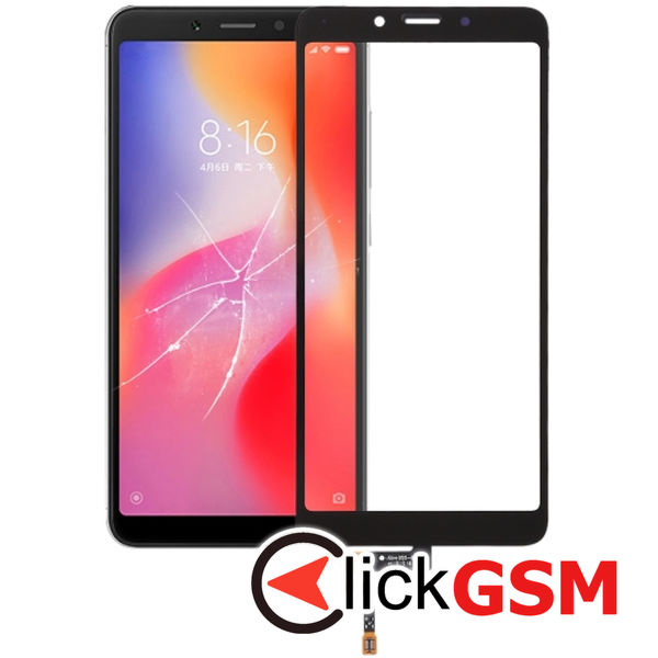 Piesa Sticla Cu Touchscreen Xiaomi Redmi 6 25x7