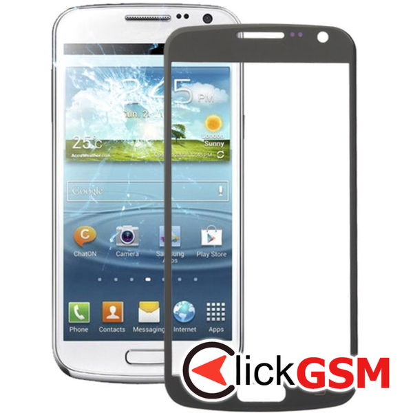 Piesa Sticla Grey Samsung Galaxy Premier 4cy1