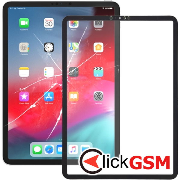 Piesa Sticla Negru Apple Ipad Pro 11 2018 2an5