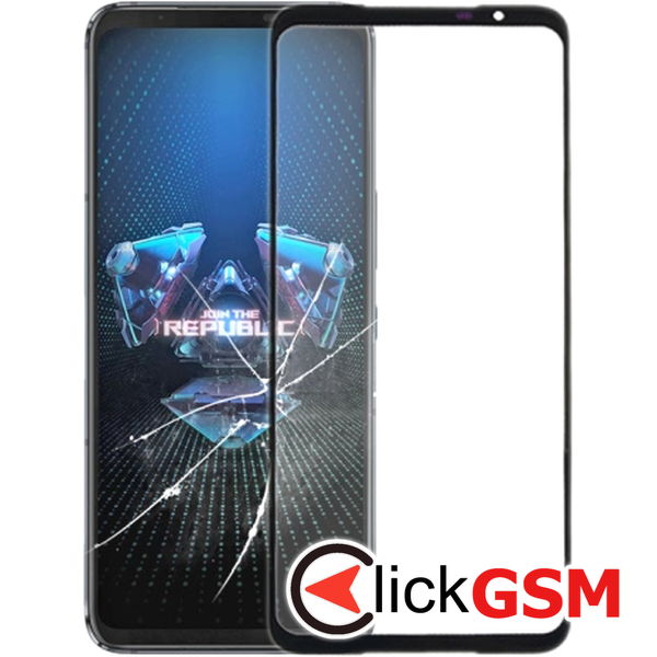 Piesa Sticla Negru Asus Rog Phone 5 24xi