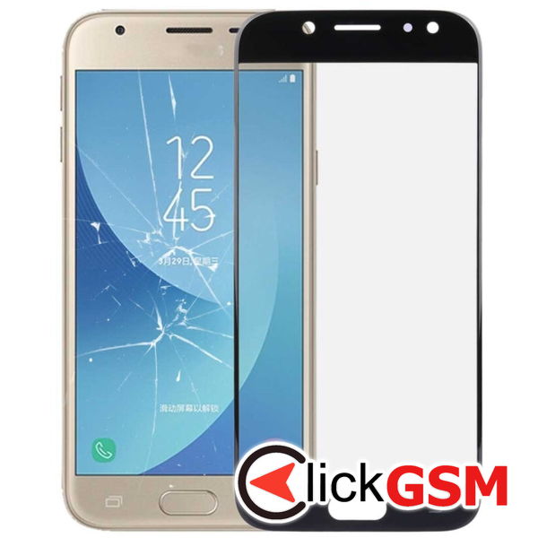 Piesa Sticla Negru Samsung Galaxy J3 2017 4d56