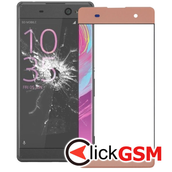 Piesa Sticla Rose Gold Sony Xperia Xa 2129