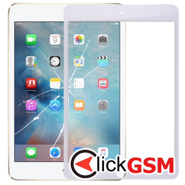 Piesa Sticla White Apple Ipad Mini 4 22xp