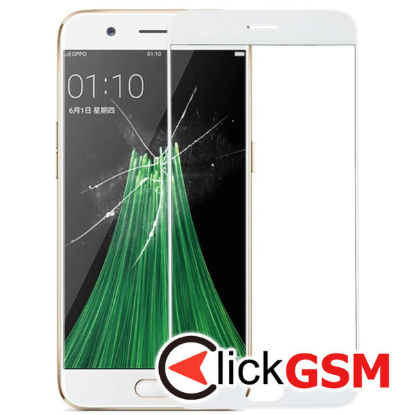 Piesa Sticla White Oppo R11 Plus 1xna