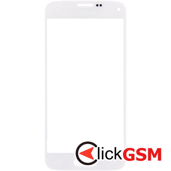 Piesa Sticla White Samsung Galaxy S5 Mini 4cwo