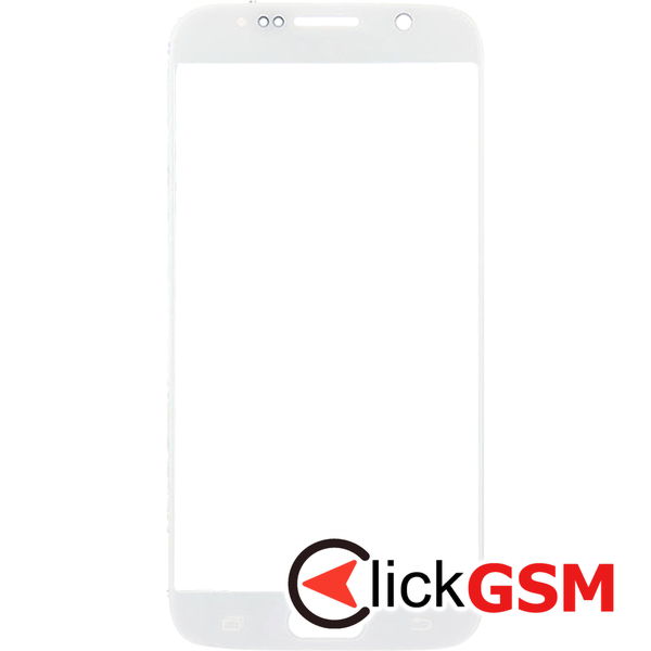 Piesa Sticla White Samsung Galaxy S6 4cwh