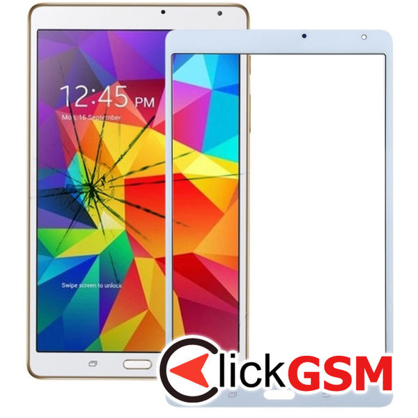 Piesa Piesa Sticla White Samsung Galaxy Tab S 8.4 4om3