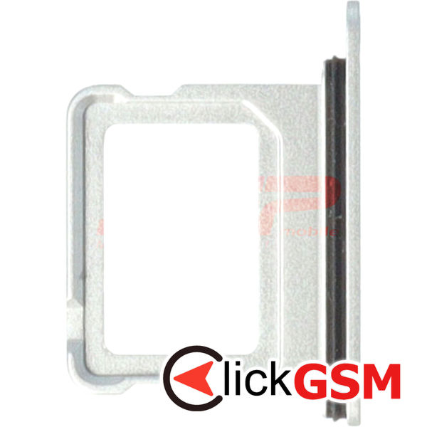 Piesa Piesa Suport Sim Alb Apple Iphone 16 4mkl