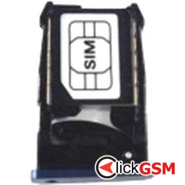 Piesa Suport Sim Albastru Motorola Nexus 6 30ls