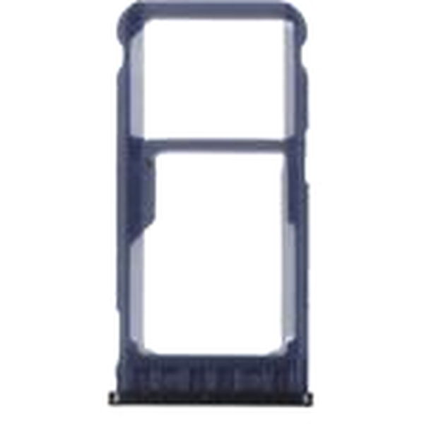 Nokia 5.1 Plus · Dual SIM Card Tray Holder Replace Part for Nokia 5.1 Plus / X5 (China) - Blue