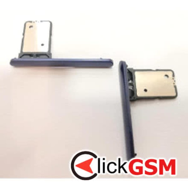 Piesa Suport Sim Albastru Sony Xperia 10 36by