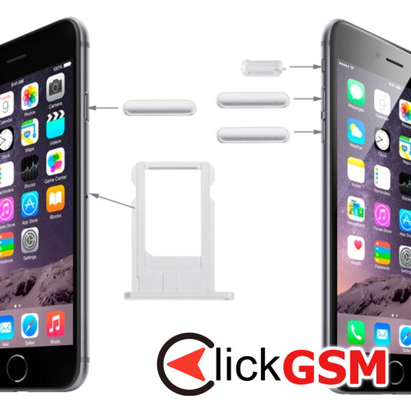 Piesa Suport Sim Apple Iphone 6 4fg7