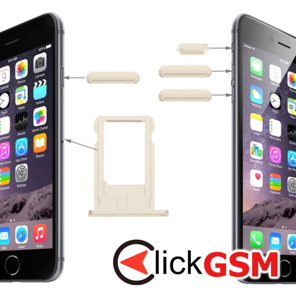 Piesa Suport Sim Apple Iphone 6 4fg8