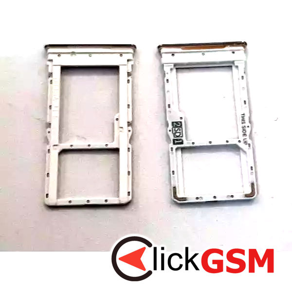 Piesa Suport Sim Argintiu Motorola Moto G82 30qh