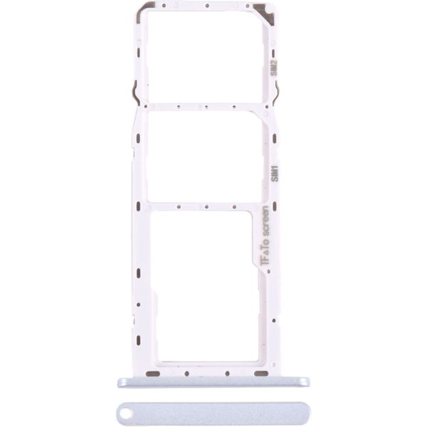 Nokia G10 · For Nokia G10 SIM + SIM + Micro SD Card Tray (Silver)