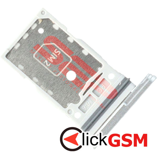 Piesa Suport Sim Argintiu Samsung Galaxy S23 Fe 4ljs