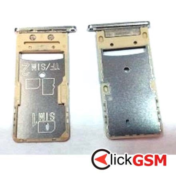 Piesa Suport Sim Auriu Doogee Mix 2 2i28