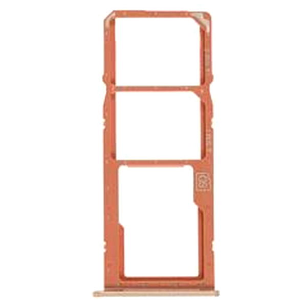Nokia 5.3 · Dual SIM + TF Card Tray Holder Replacement (without Logo) for Nokia 5.3 TA-1234/TA-1223/TA-1227/TA-1229 - Gold