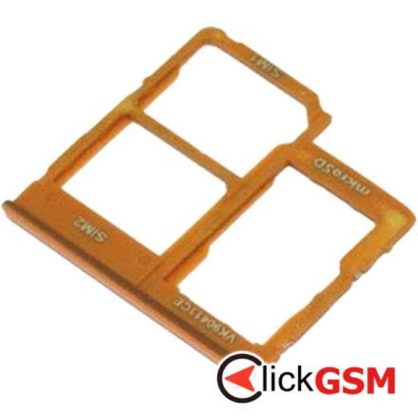 Piesa Suport Sim Auriu Samsung Galaxy A40 595