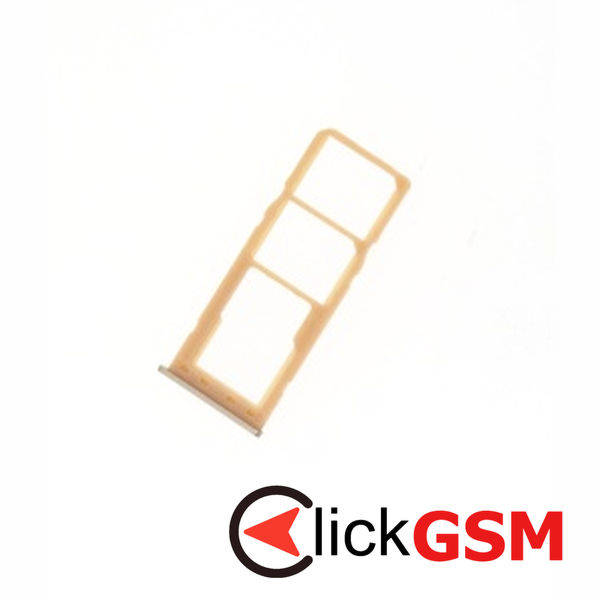 Piesa Piesa Suport Sim Auriu Samsung Galaxy M10 Cr0