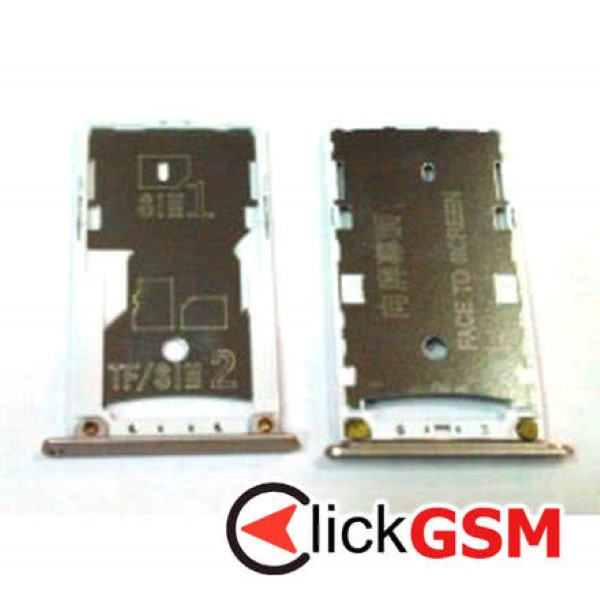 Piesa Suport Sim Auriu Xiaomi Redmi 3 39g7