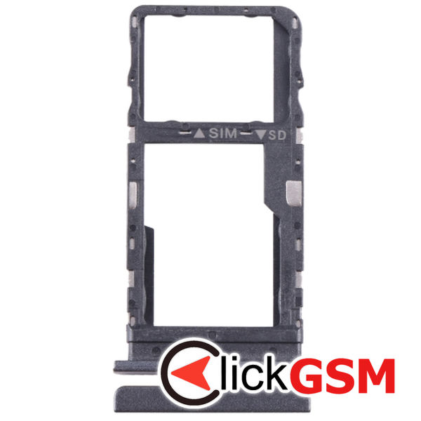 Piesa Piesa Suport Sim Black Tcl 40r 5g 2zbd