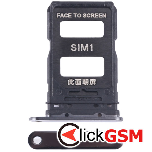 Piesa Suport Sim Black Xiaomi 14 3ewu