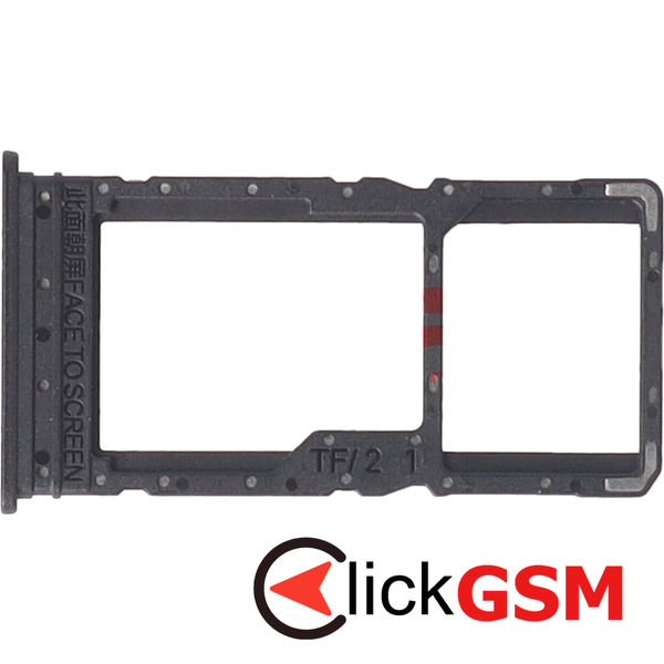 Piesa Suport Sim Black Xiaomi Redmi 12 4mk7