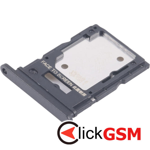 Piesa Piesa Suport Sim Black Xiaomi Redmi 13 43ac