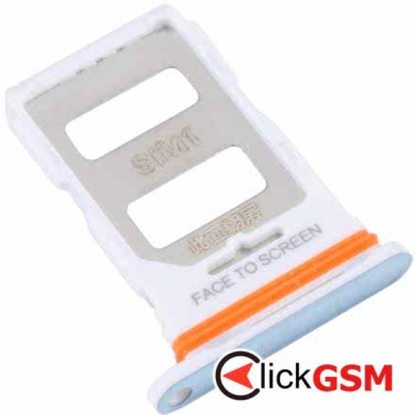 Piesa Suport Sim Cu Suport Card Albastru Xiaomi Civi 2 2v16