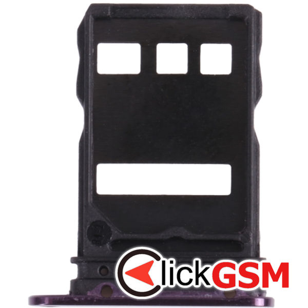 Piesa Suport Sim Cu Suport Card Dark Purple Huawei Mate 30e Pro 5g 2c90