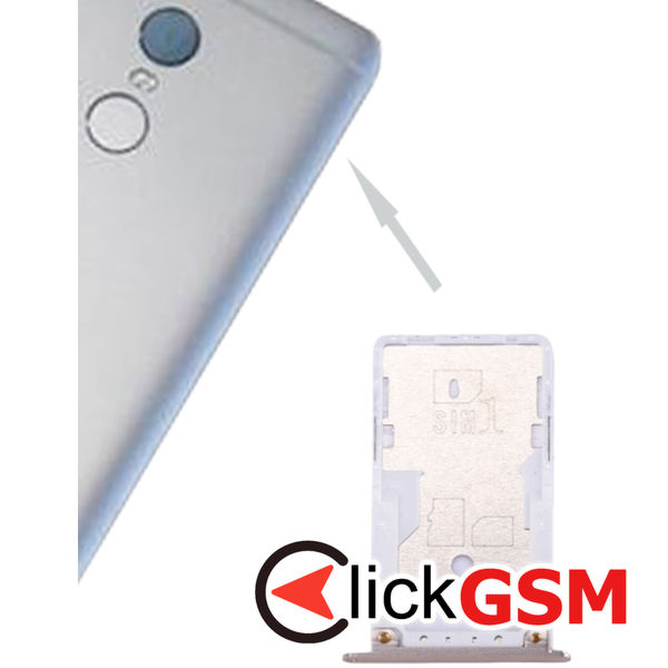 Piesa Suport Sim Cu Suport Card Gold Xiaomi Redmi Note 4 1z4o