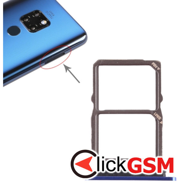 Piesa Suport Sim Cu Suport Card Huawei Mate 20 2dvg