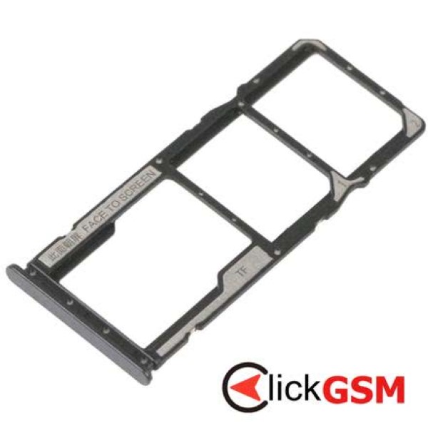 Piesa Suport Sim Cu Suport Card Negru Xiaomi Poco M4 5g 2vv7