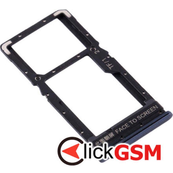 Piesa Piesa Suport Sim Cu Suport Card Negru Xiaomi Poco X3 Nfc 1z2d