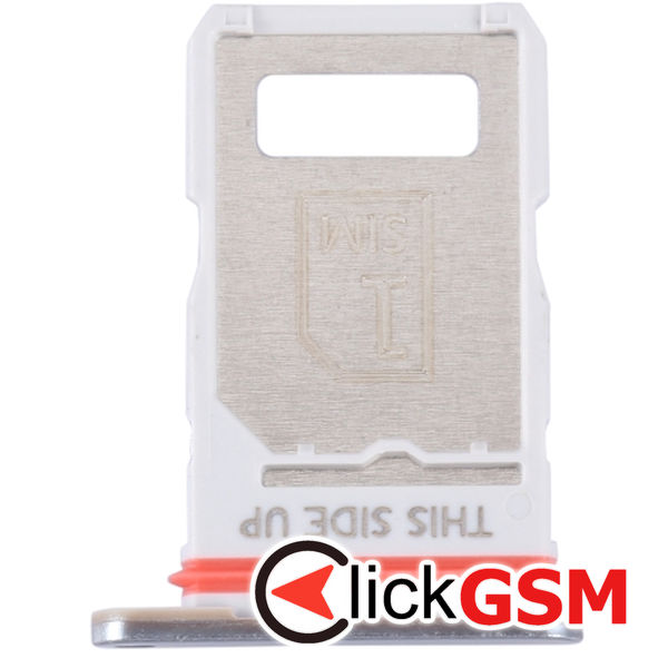 Piesa Suport Sim Cu Suport Card Silver Motorola Edge 30 Neo 2tzw