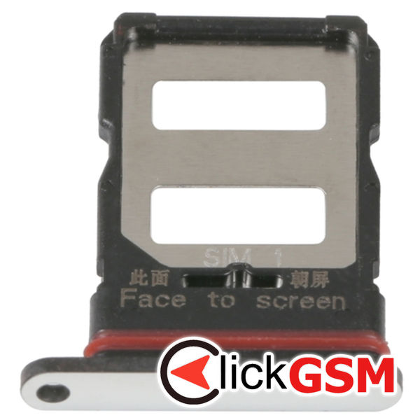 Piesa Suport Sim Cu Suport Card Silver Xiaomi Poco F4 Gt 2vv6