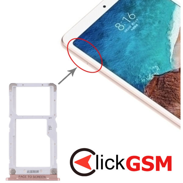 Piesa Suport Sim Cu Suport Card Xiaomi Mi Pad 4 1z48