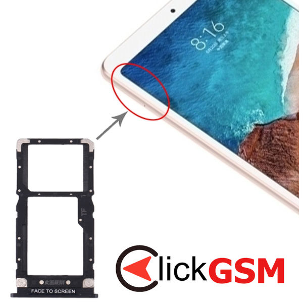 Piesa Suport Sim Cu Suport Card Xiaomi Mi Pad 4 1z49