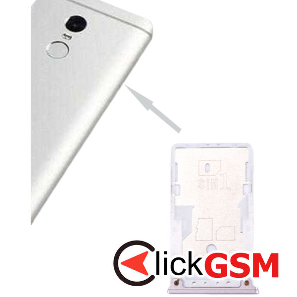 Piesa Suport Sim Cu Suport Card Xiaomi Redmi 4 1z4k