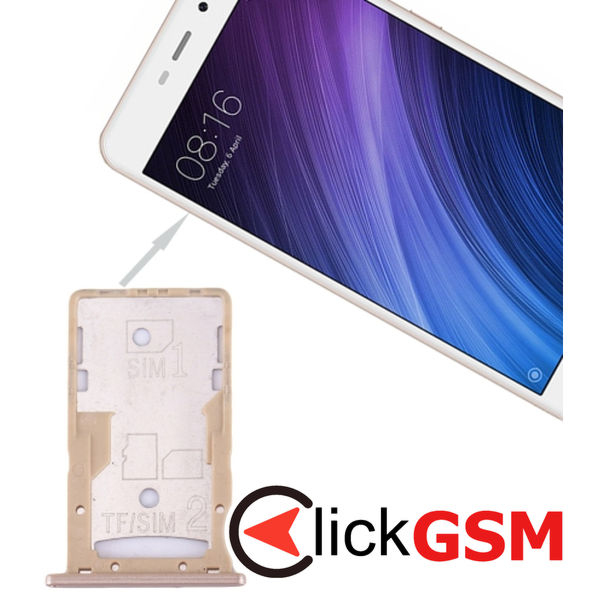 Piesa Suport Sim Cu Suport Card Xiaomi Redmi 4a 1z4y