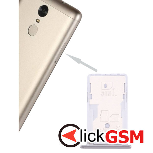 Piesa Suport Sim Cu Suport Card Xiaomi Redmi Note 3 1z4p