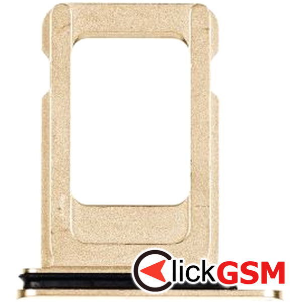 Piesa Suport Sim Gold Apple Iphone 11 Pro Max 45v9