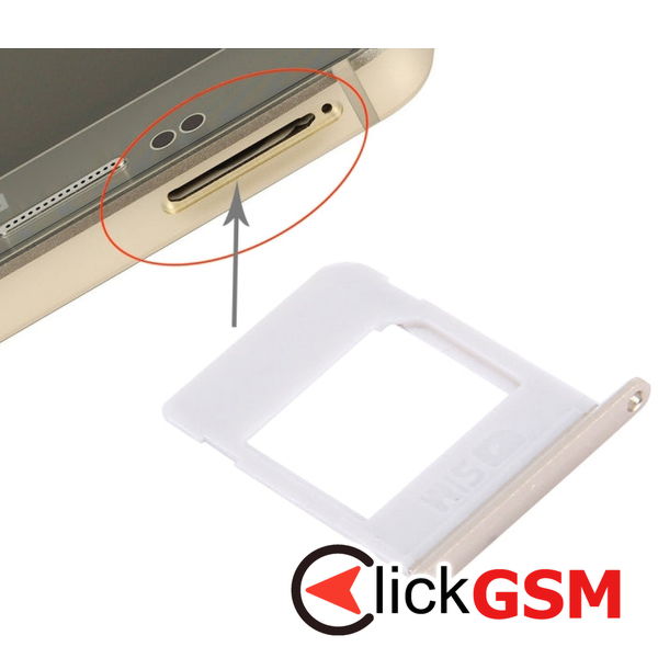 Piesa Suport Sim Gold Samsung Galaxy Note 5 4ecj