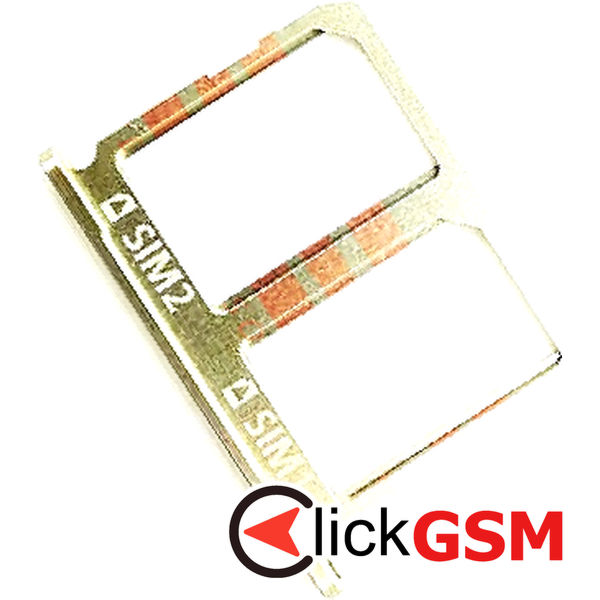 Piesa Suport Sim Gold Samsung Galaxy S6 4itt