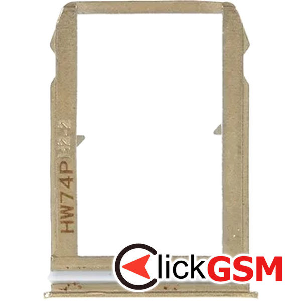 Piesa Piesa Suport Sim Gold Xiaomi Mi 6 348c